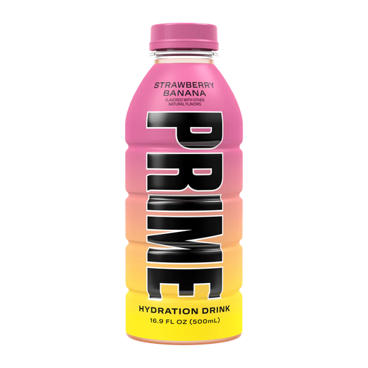 Limited & Exclusive Prime Hydration 500ml Strawberry Banana OFFER!